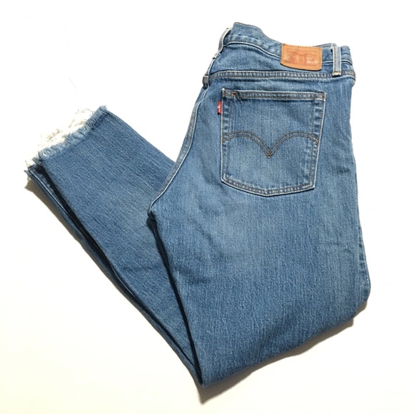 levis 501 white oak cone denim